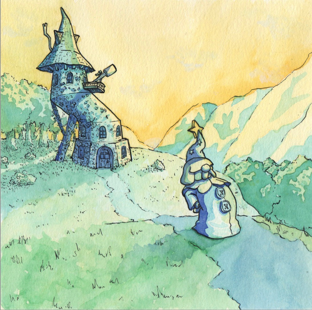 Print 21x21 - Matin Merlin