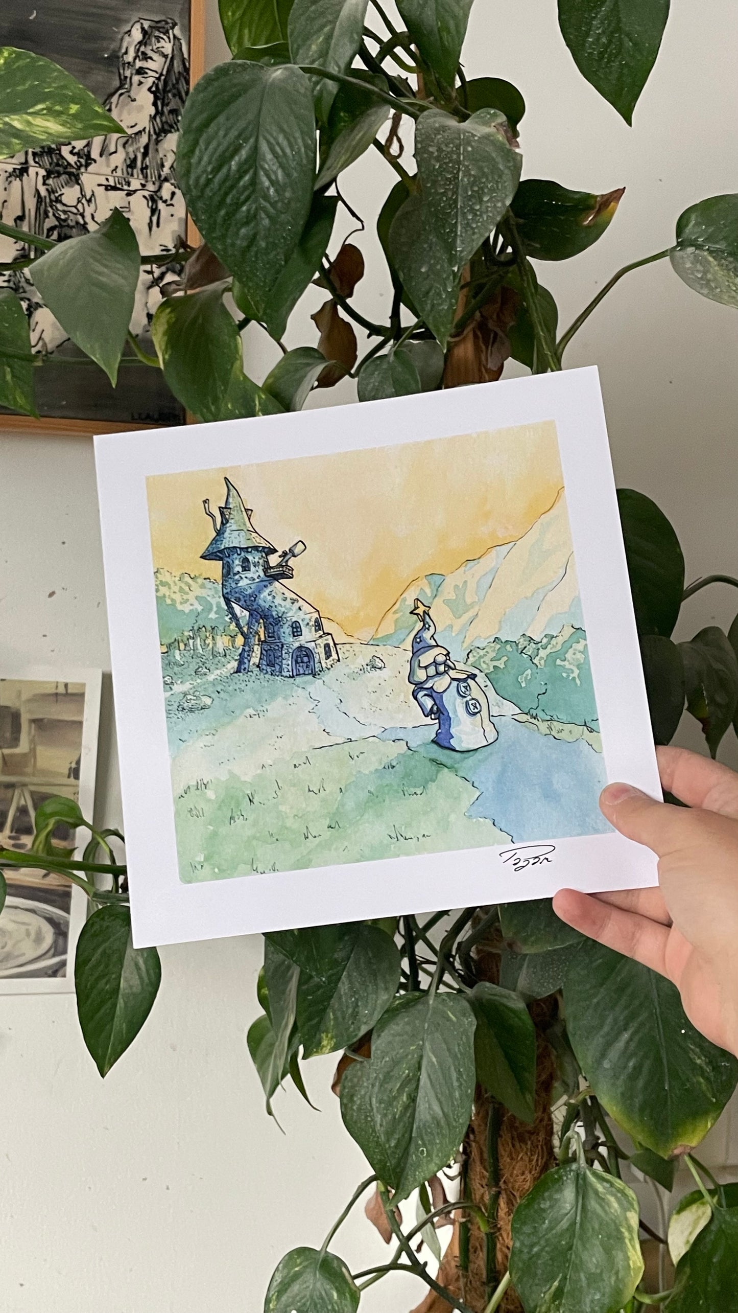 Print 21x21 - Matin Merlin