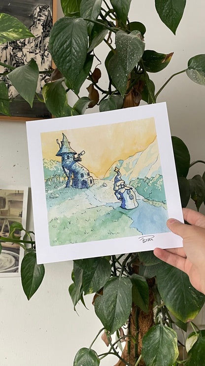 Print 21x21 - Matin Merlin