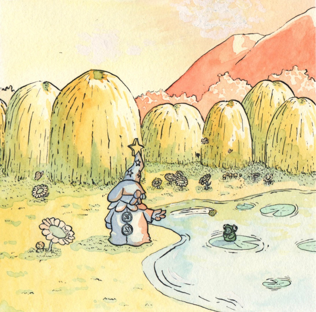 Print 17x17 - Merlin et Firmin